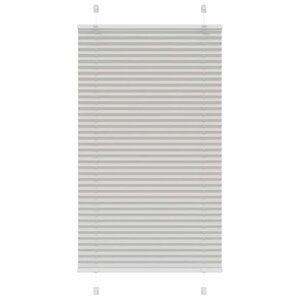 vidaXL Store plissé gris clair 70x150 cm largeur du tissu 69 4 cm