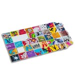 Lot de 100 enveloppes carton b-box 4 imprimée graffiti format 250x353 mm
