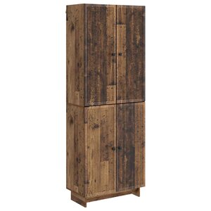 vidaXL Ensemble de Meubles 2 Pièces Bois ancien 66 x 34 5 x 90 cm