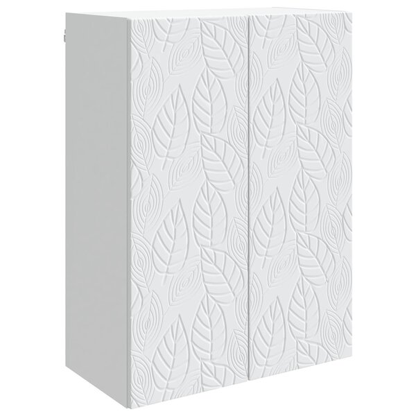 vidaXL Armoire Murale Blanc 66 x 34 5 x 90 cm Bois d'ingénierie