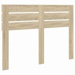 vidaXL Tête de lit Chêne Sonoma 140 cm Bois d'ingénierie