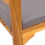 vidaXL banc Finition à l'huile naturelle 68 5 x 46 x 82 5 cm