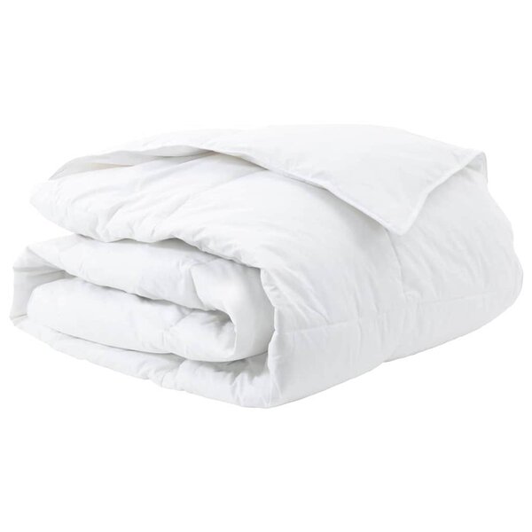 vidaXL Couettes & Duvets Blanc 200 x 220 cm Bas