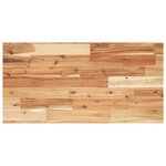 vidaXL Dessus de table rectangulaire 80x40x2 cm bois massif d'acacia
