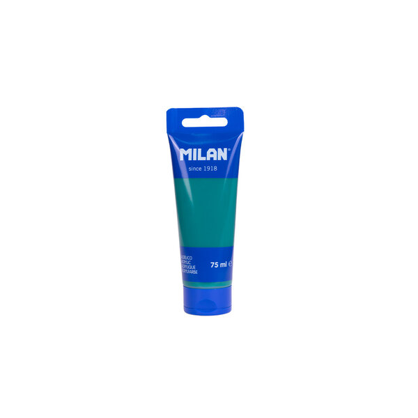 Tube 75ml peinture acrylique vert émeraude