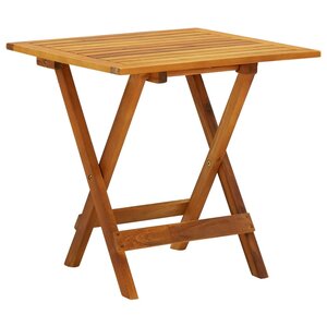 vidaXL Table de bistro 46x46x47 cm Bois d'acacia massif