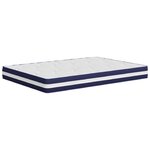 vidaXL Matelas à ressorts ensachés dureté moyenne 140x200 cm