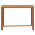 vidaXL Ensemble de bar de jardin 7 Pièces Gris