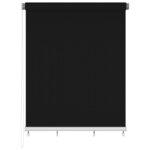 vidaXL Store roulant d'extérieur 200x230 cm Noir