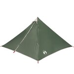 vidaXL Tente familiale tipi 7 personnes vert imperméable
