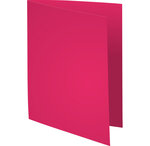 Paquet de 100 chemises Foldyne 180 Fuchsia EXACOMPTA