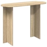 vidaXL Table console Chêne Sonoma 100 x 39 5 x 75 cm Bois d'ingénierie