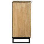 vidaXL Buffet 40x33.5x75 cm en bois de manguier massif