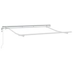 vidaXL Auvent Rétractable Bordeaux 300 x 200 cm tissu