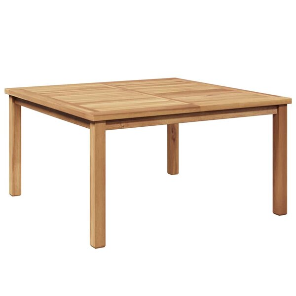 vidaXL Table basse Marron 85 x 85 x 45 cm Bois de teck solide