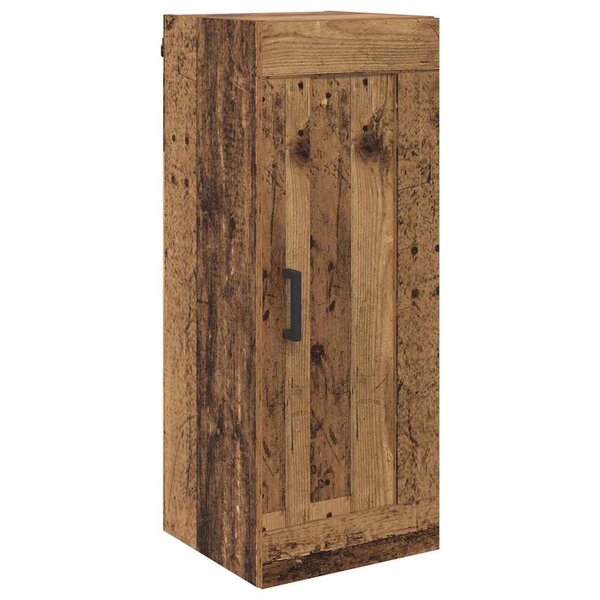 vidaXL Meuble mural Bois Ancien 34 5 x 34 x 90 cm Bois d'ingénierie