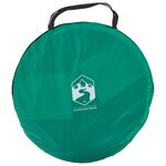 vidaXL Tente de plage vert d'eau escamotable imperméable