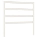 vidaXL Tête de lit Blanc 95x4x100 cm Bois massif de pin