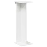 vidaXL Support de Plante Blanc 25 x 25 5 x 80 5 cm Bois d'ingénierie