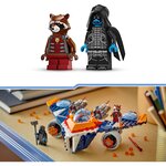76278 Vaisseau de Guerre de Rocket LEGO® Marvel Super Héros™ - Aventure Épique à Construire