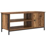vidaXL Meuble TV Bois ancien 100 x 40 x 45 cm Bois d'ingénierie