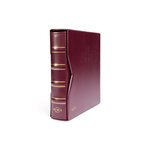 Album Numis Leuchtturm pour 143 monnaies de collection. Couleur - Bordeaux