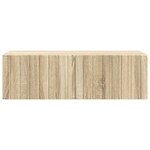 vidaXL Meuble TV mural Chêne Sonoma 98 x 41 x 30 cm Bois d'ingénierie
