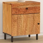 vidaXL Table de chevet 50x33x60 cm bois d'acacia solide