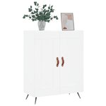 vidaXL Buffet blanc 69 5x34x90 cm bois d'ingénierie