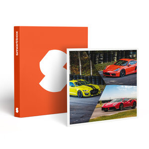 SMARTBOX - Coffret Cadeau Stage de pilotage multivolant : 2 tours en Porsche  2 tours en Lamborghini Huracan et 2 tours en Ferrari 488 sur le circuit de Lohéac -  Sport & Aventure