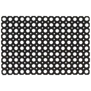 vidaXL Tapis 5 Pièces caoutchouc 22 mm 40 x 60 cm