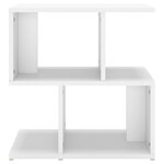 vidaXL Table de chevet blanc 50x30x51 5 cm bois d'ingénierie