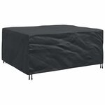vidaXL Housse pour mobilier d'extérieur Noir 200 x 165 x 80 cm 420D