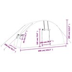 vidaXL Serre avec cadre en acier blanc 12 m² 6x2x2 85 m