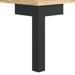 vidaXL Buffet haut Chêne sonoma 69 5x34x180 cm Bois d'ingénierie