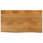 vidaXL Dessus de table à bord vivant 120x60x2 5cm bois massif manguier