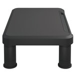 vidaXL Support de moniteur Noir 38x24x10 5 cm
