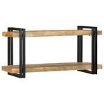 vidaXL Étagère murale 90x33x45 cm bois de manguier massif brut