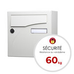 Boîte aux lettres  Préface compact Blanc brillant RAL 9016B