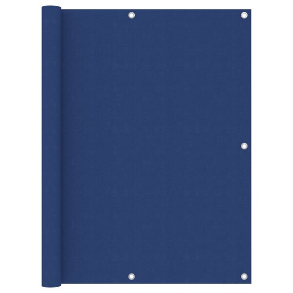 vidaXL Écran de balcon Bleu 120x500 cm Tissu Oxford