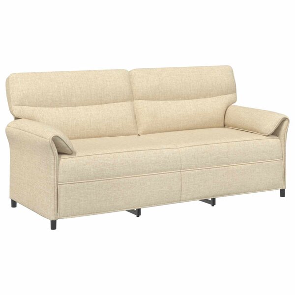 vidaXL Canapé 100  polyester  cadre en métal  MDF  Contreplaqué