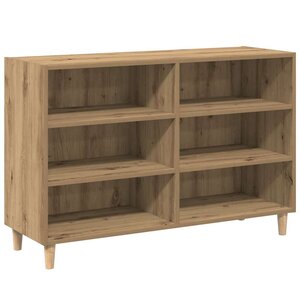 vidaXL Buffet chêne artisanal 103 5x35x70 cm bois d'ingénierie