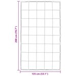 vidaXL Duvet d'été simple Argenté 200 x 135 cm Satin et Microfibre