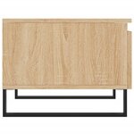 vidaXL Tables basses 2 Pièces chêne sonoma 50x46x35 cm bois d'ingénierie