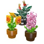 Mould King 24113 - Mini fleurs en pot