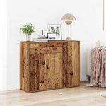 vidaXL Buffet vieux bois 88x30x70 cm bois d'ingénierie