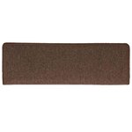 vidaXL Tapis d'escalier 30 pièces 65 x 21 x 4 cm Marron café Bord rectangulaire