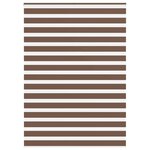 vidaXL Store zèbre marron 165x200cm largeur du tissu 160 9cm polyester