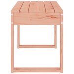vidaXL Banc de jardin 80x38x45 cm bois massif Douglas