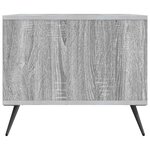 vidaXL Table basse Sonoma gris 90 x 50 x 40 cm Bois d'ingénierie